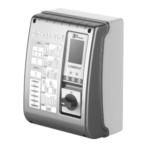 PEDROLLO E1 MONO Manual de servicio PEDROLLO E1 MONO Manual de servicio