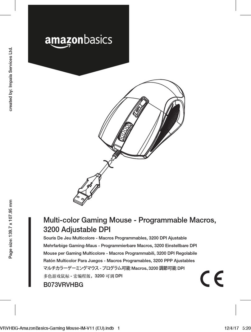 AmazonBasics B073VRVHBG Manual de usuario
