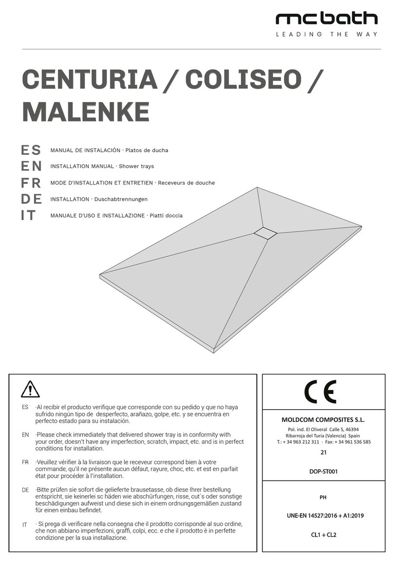 MCBATH CENTURIA Manual de usuario