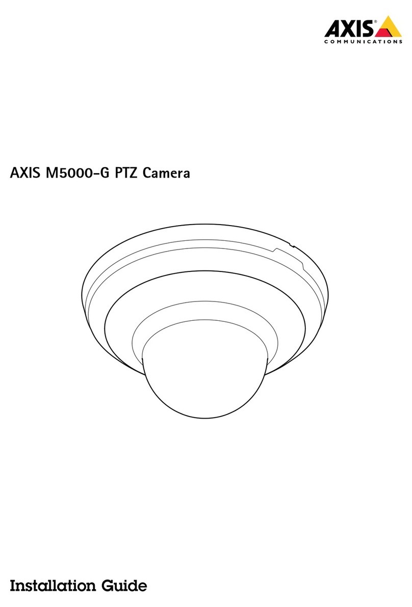 Axis M5000-G Manual de usuario