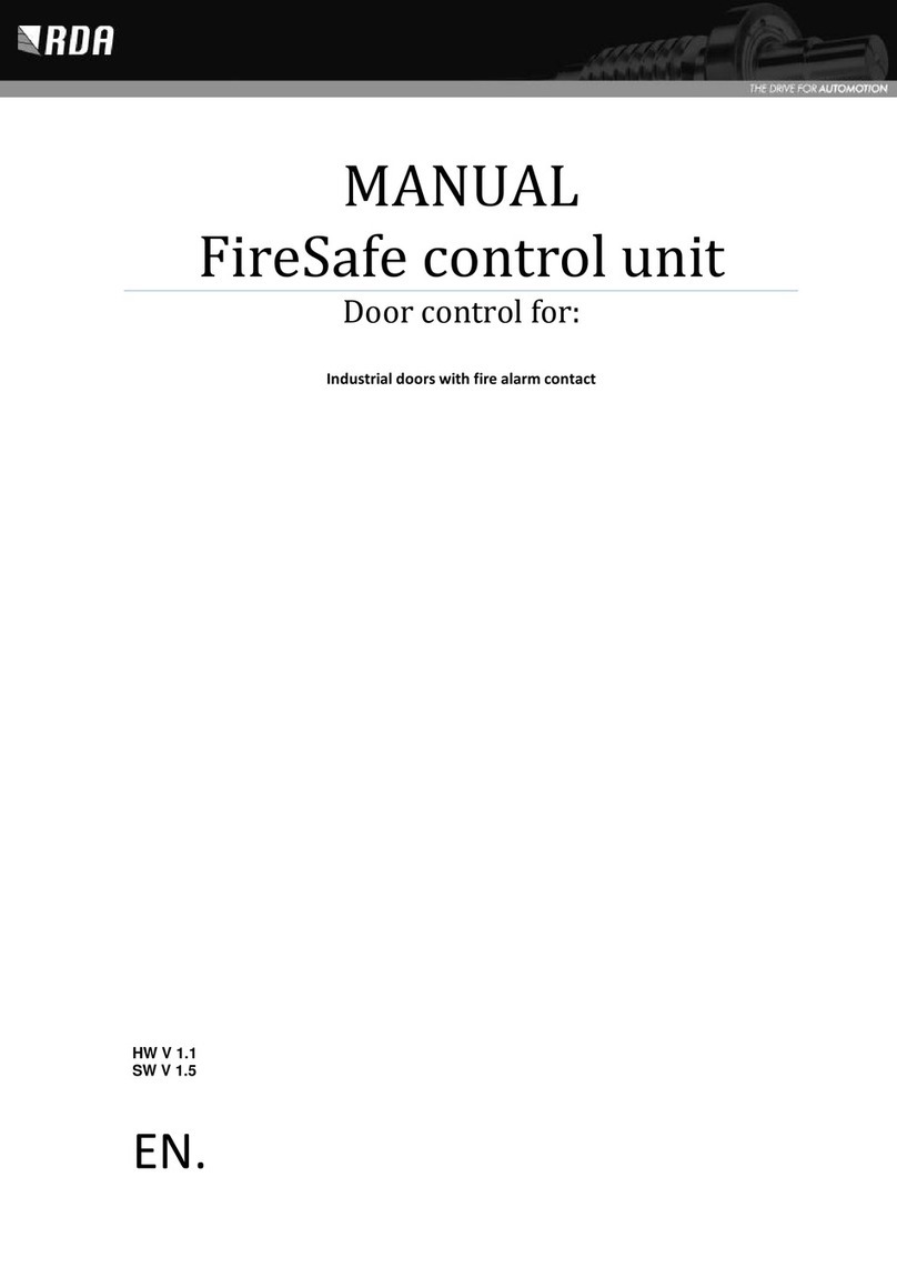 RDA FireSafe Manual de usuario