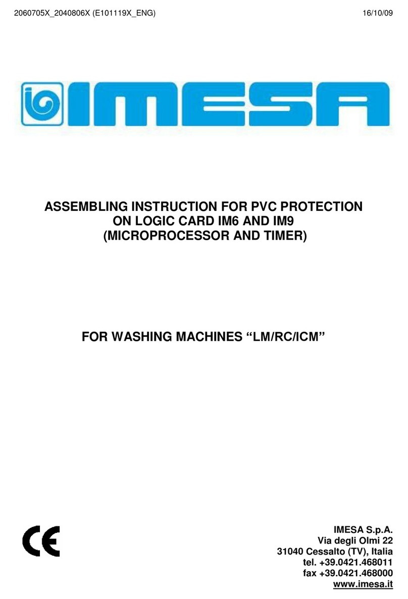 Imesa IM6 Manual de usuario Imesa IM6 Manual de usuario