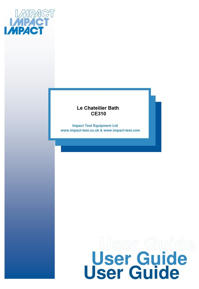 impact Le Chateilier Manual de usuario