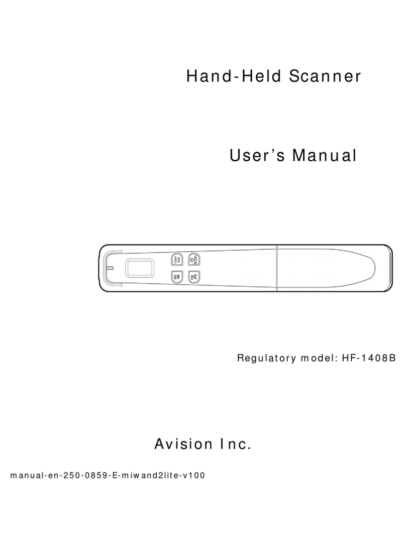 Avision MiWand 2 Lite Manual de usuario