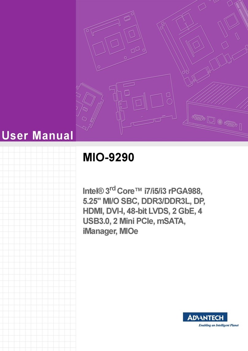 Advantech MIO-9290 Manual de usuario Advantech MIO-9290 Manual de usuario