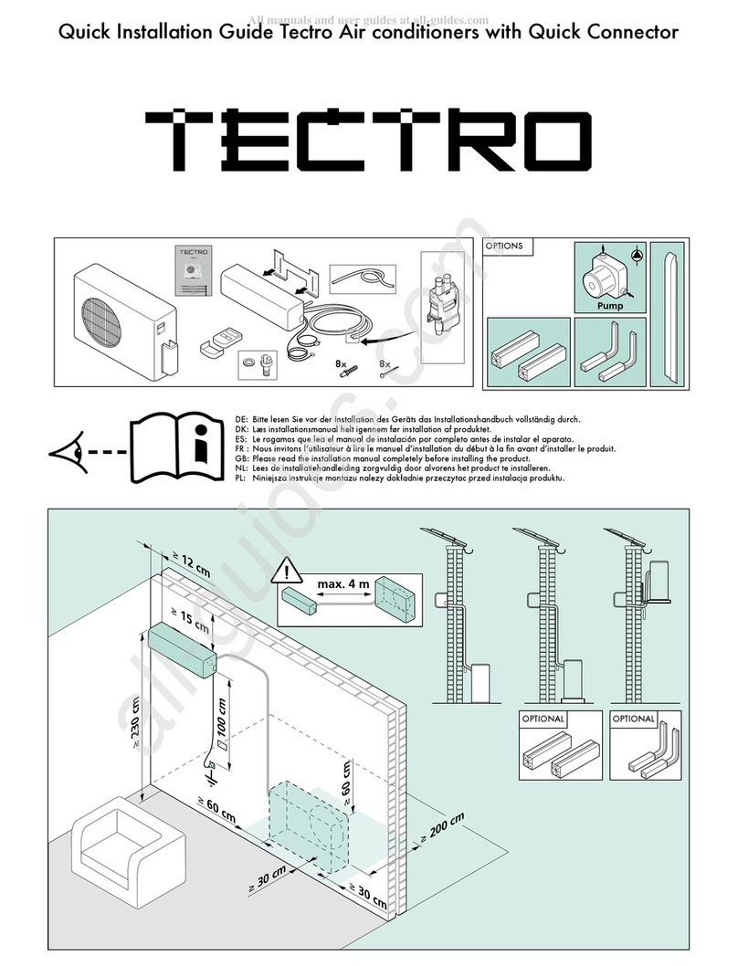 Tectro TSCS Series Manual de usuario Tectro TSCS Series Manual de usuario
