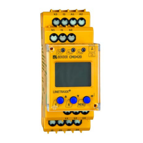Bender CMD420 Manual de usuario