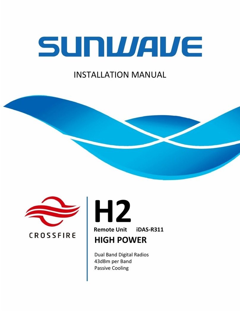 Sunwave H2 Manual de usuario Sunwave H2 Manual de usuario