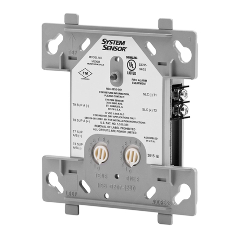 System Sensor M500M Manual de usuario