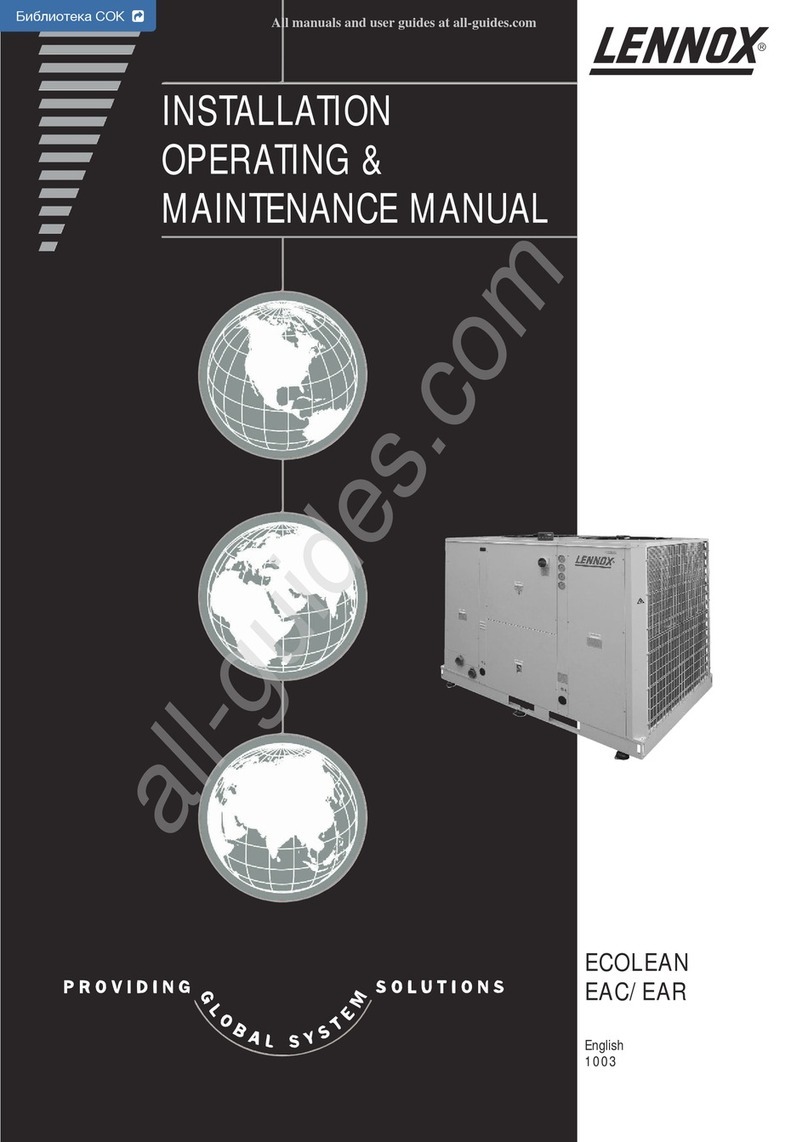Lennox EcoLean EAC0091S Manual de usuario
