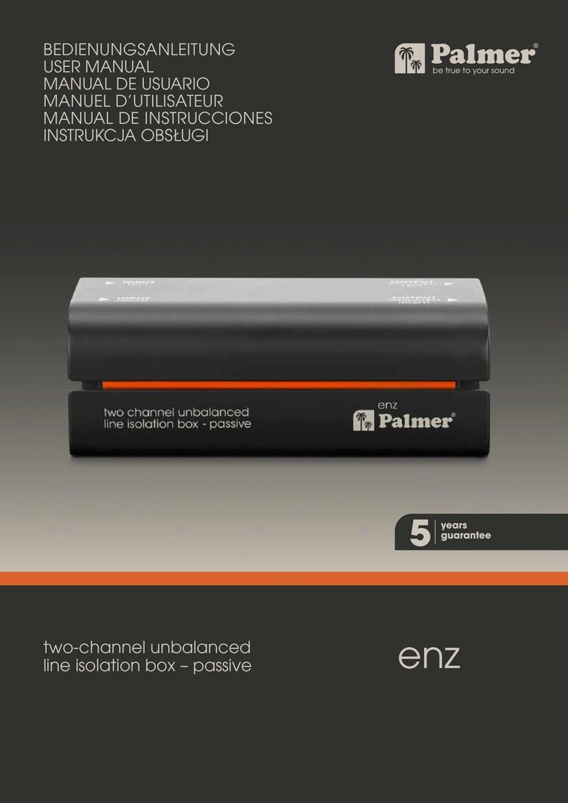 Palmer enz Manual de usuario