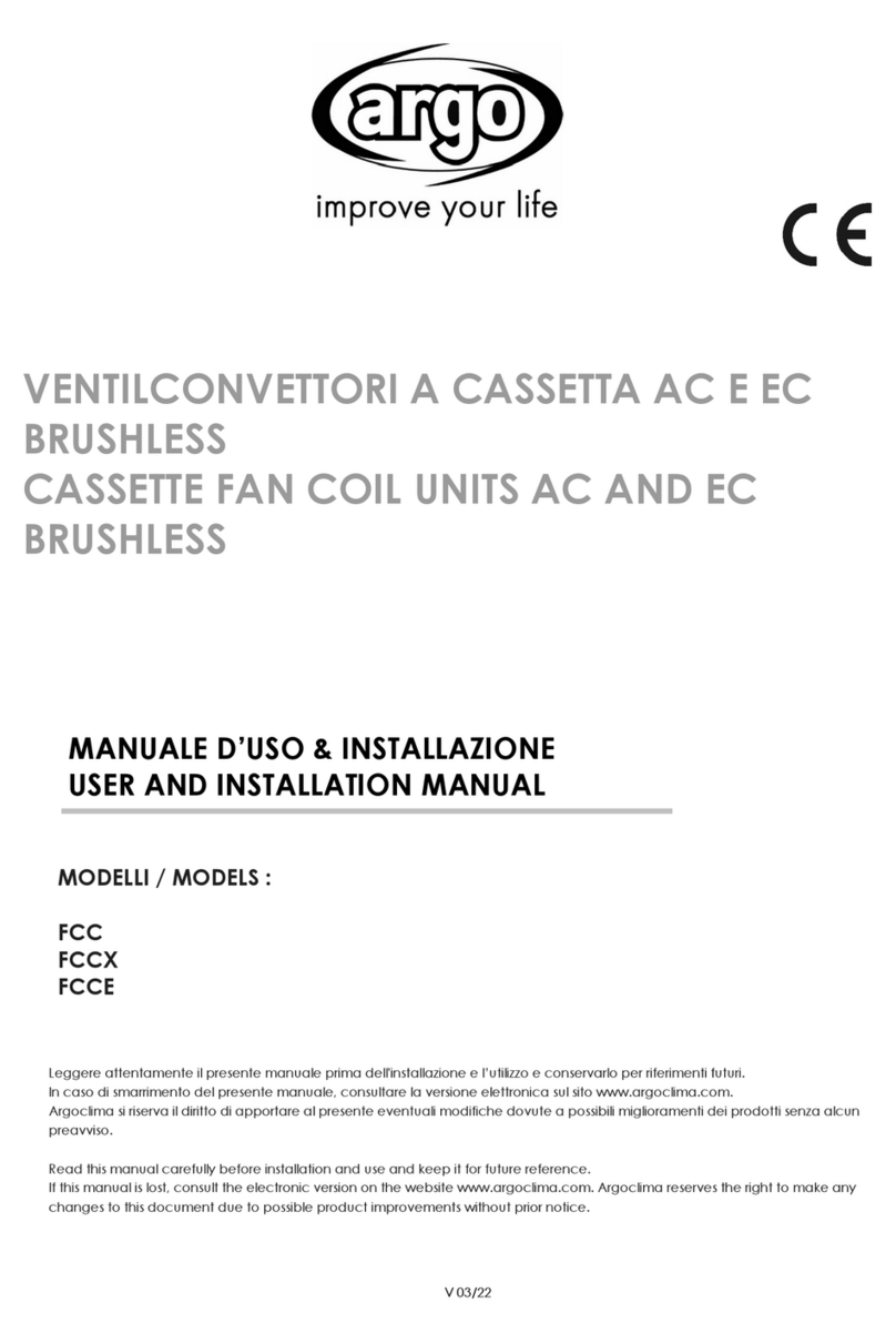 Argo FCC Manual de funcionamiento