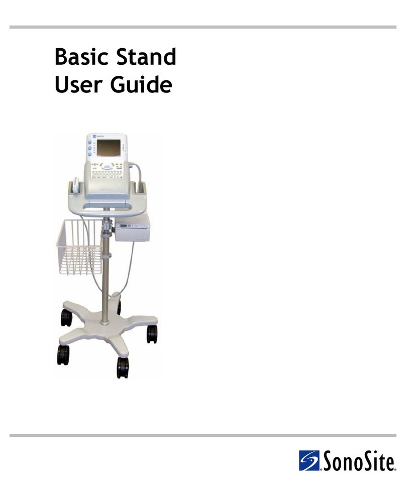 SonoSite Basic Stand Manual de usuario