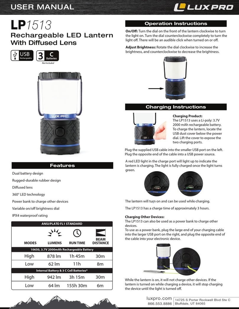 Lux Products LP1513 Manual de usuario Lux Products LP1513 Manual de usuario