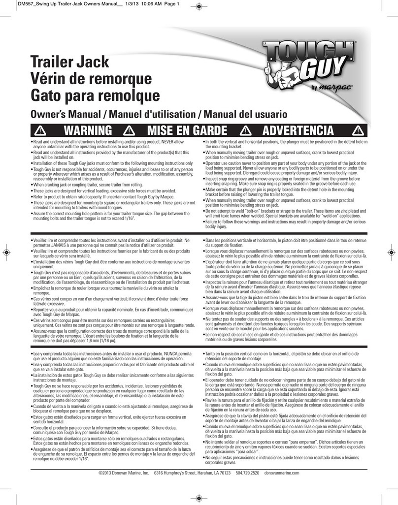 Marpac Touch Guy Manual de usuario