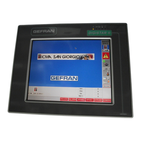 gefran DIGISTAR II Manual de usuario