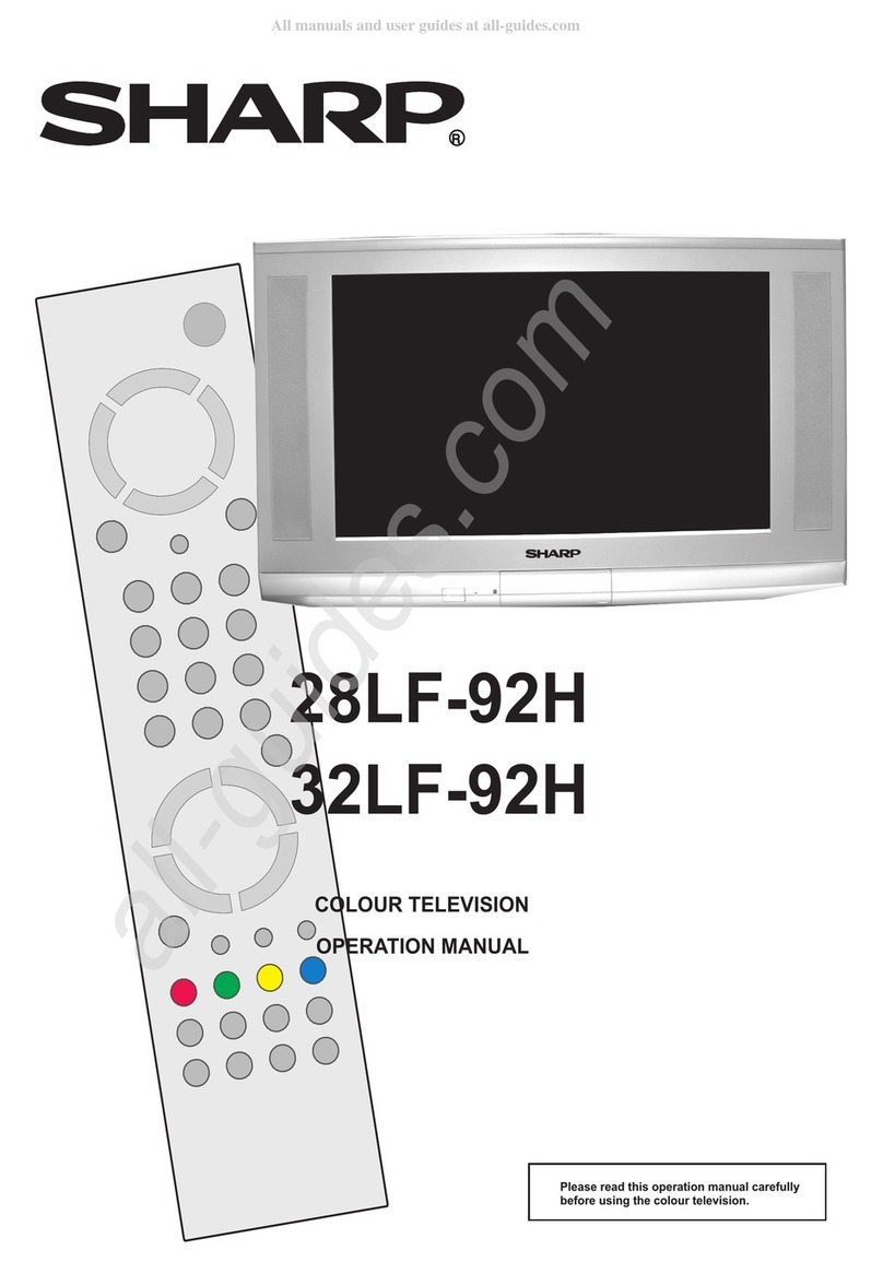 Sharp 28LF-92H Manual de usuario