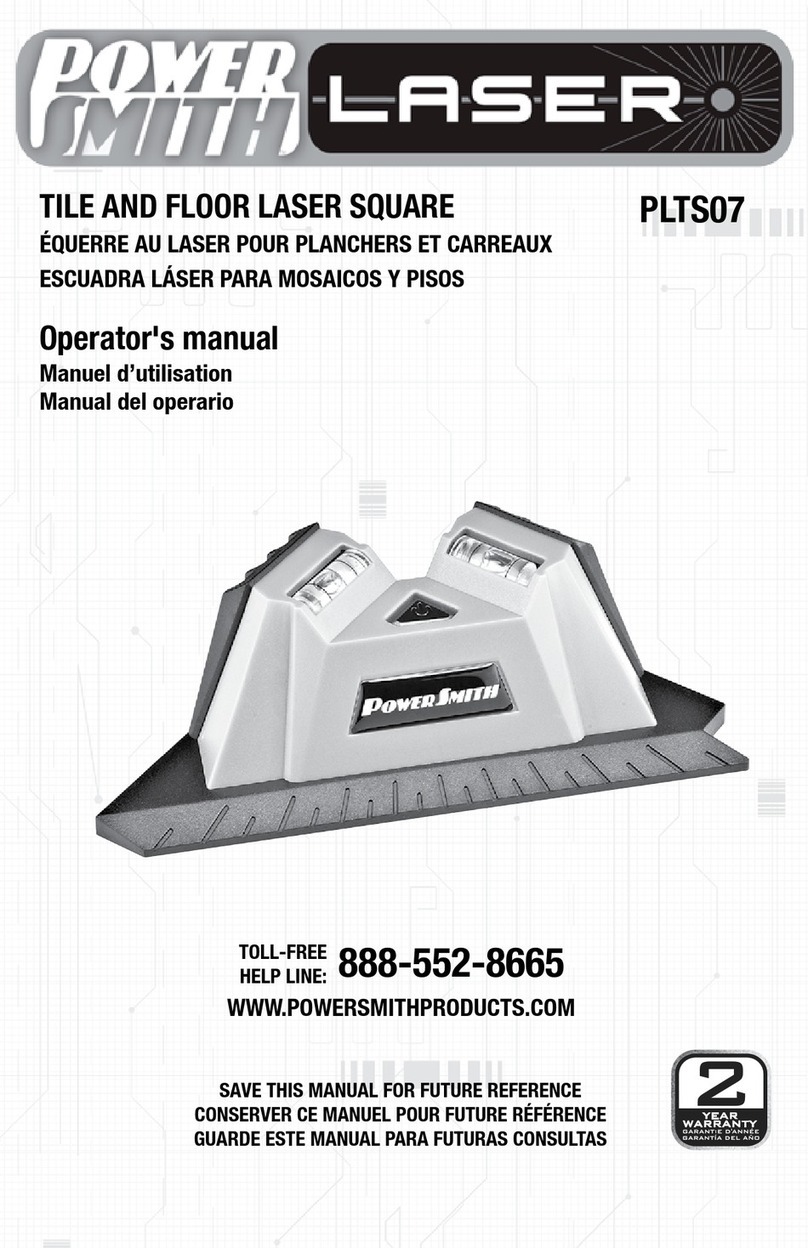 PowerSmith PLTS07 Manual de usuario
