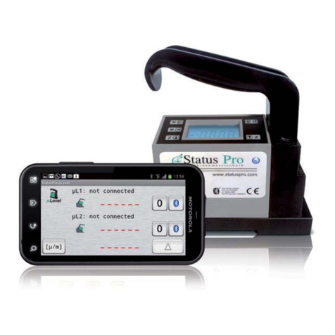 Status Pro Level Precision Manual de usuario