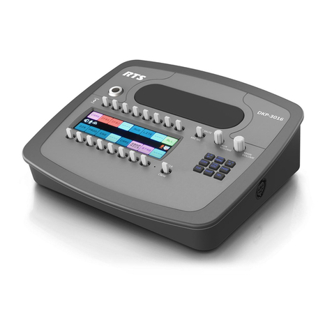 RTS DKP-3016 Manual de usuario