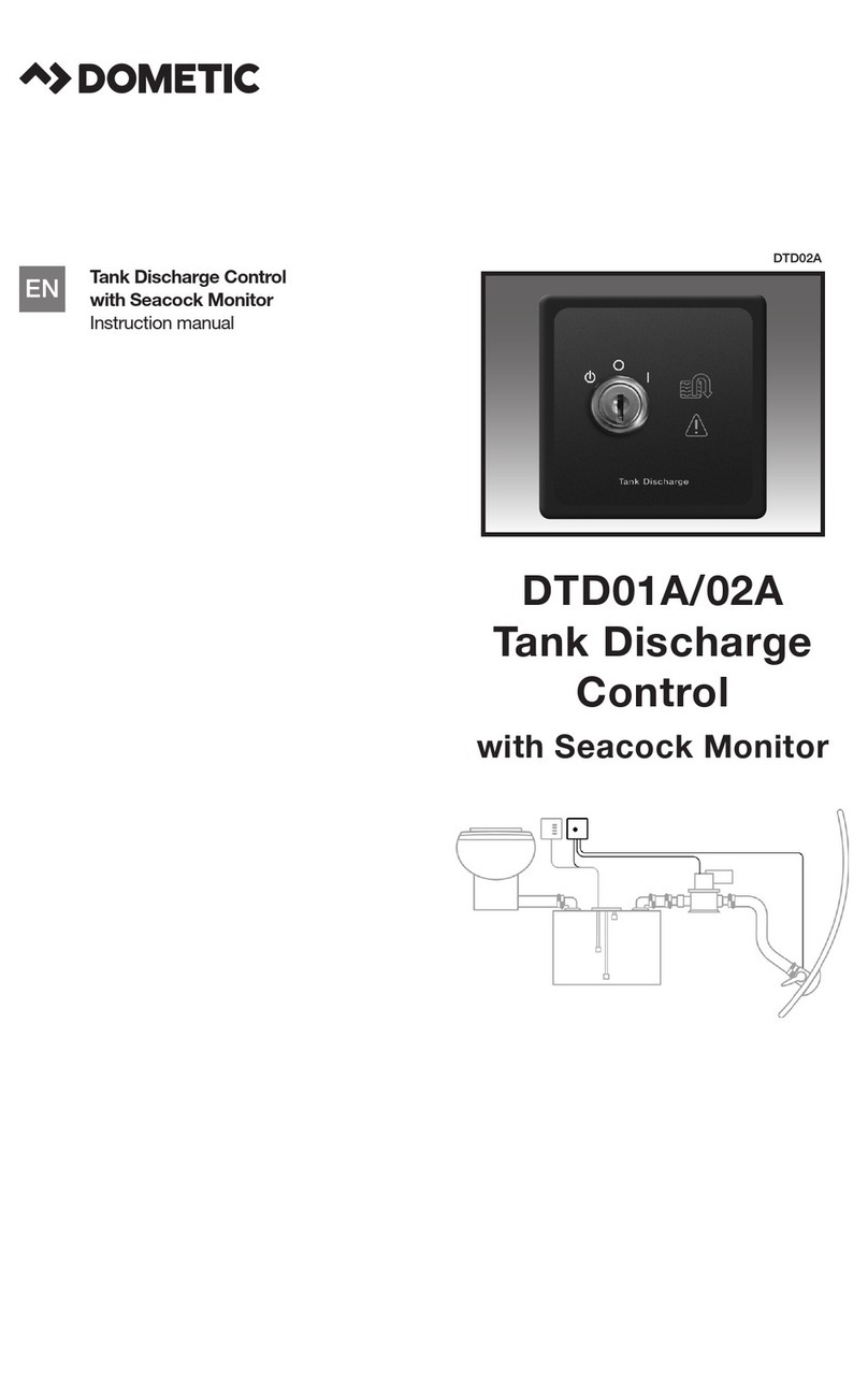 Dometic DTD01A Manual de usuario