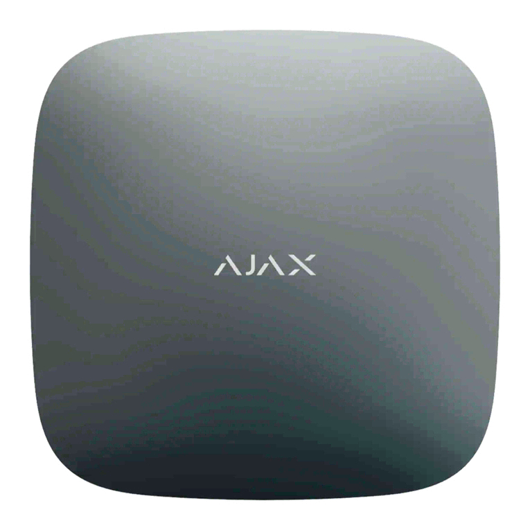 AJAX Systems ReX Manual de usuario