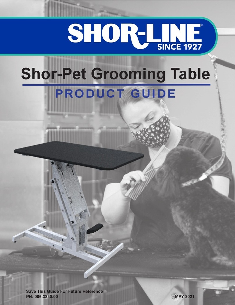 SHOR-LINE 006.3230.00 Manual de usuario
