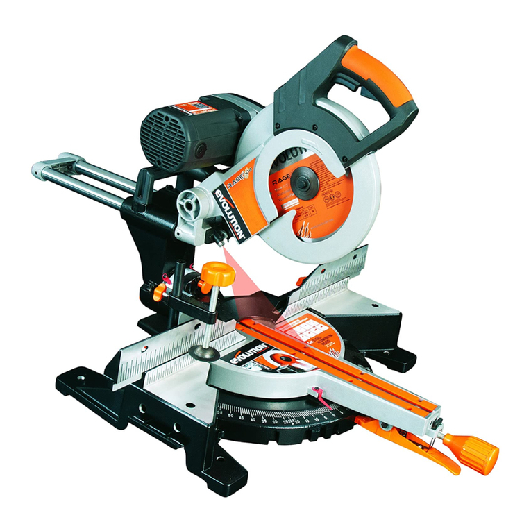 Evolution RAGE3255DB1 Manual de usuario