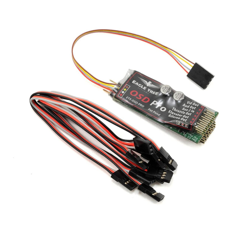 Eagle Tree Systems OSD Pro Manual de usuario