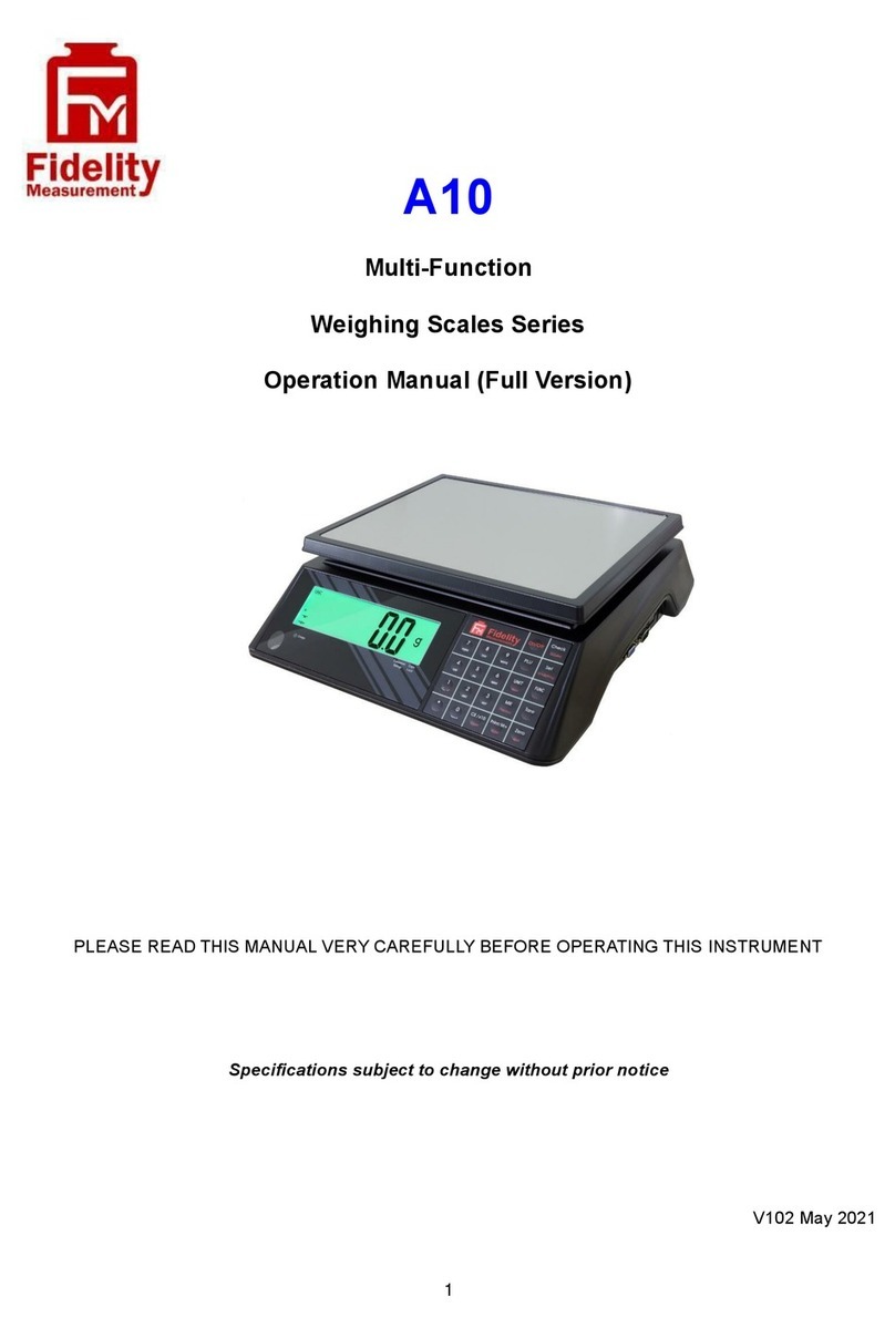 Fidelity Electronics A10 Manual de usuario