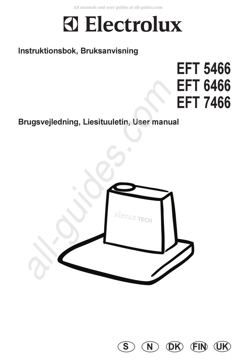 Electrolux EFT 5466 Manual de usuario