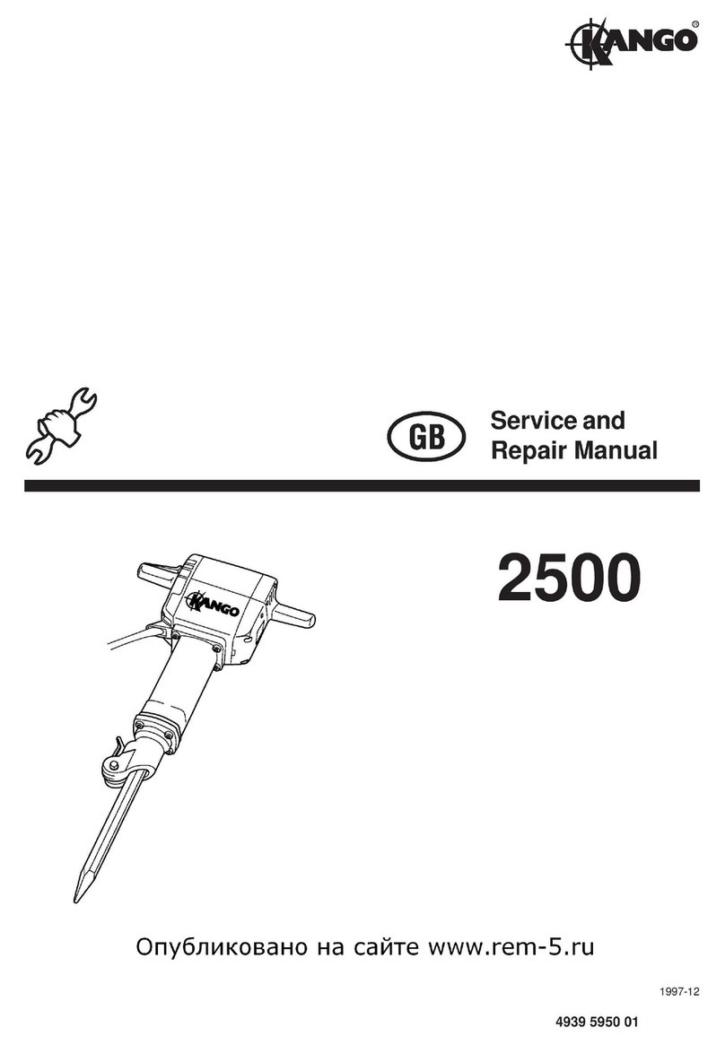 Kango 2500 Manual de instalación y funcionamiento