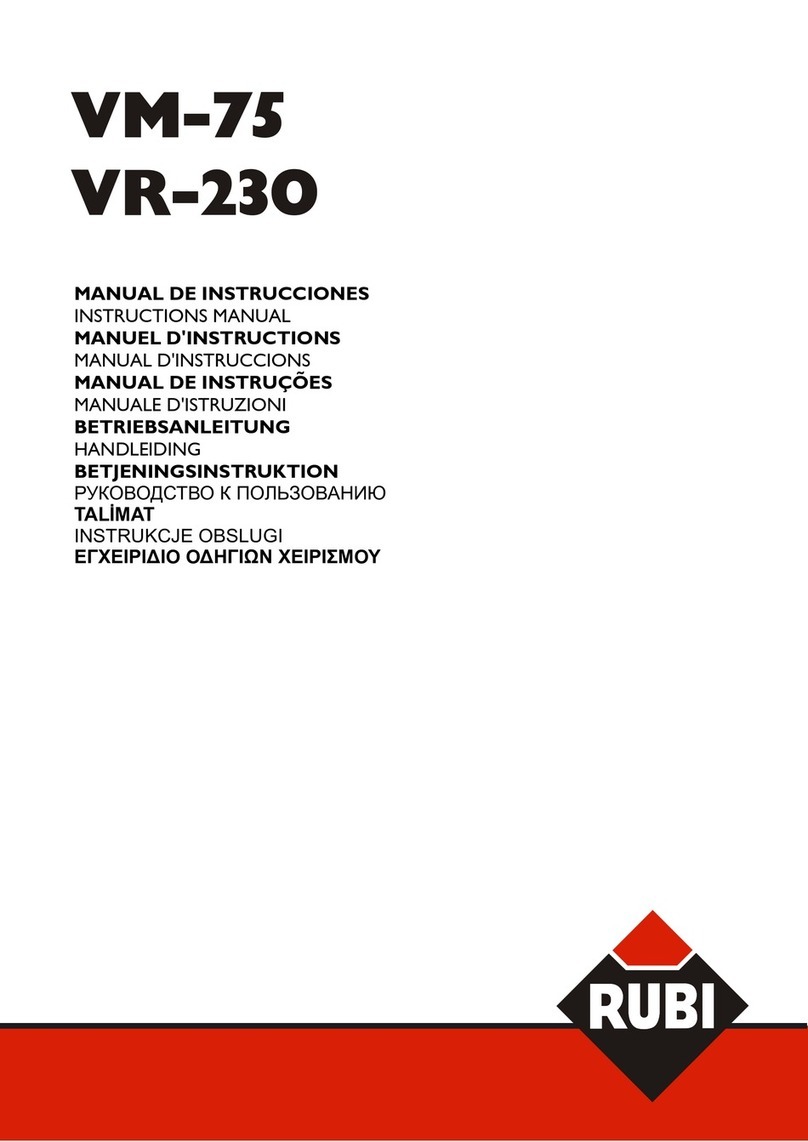 Rubi VM-75 Manual de usuario