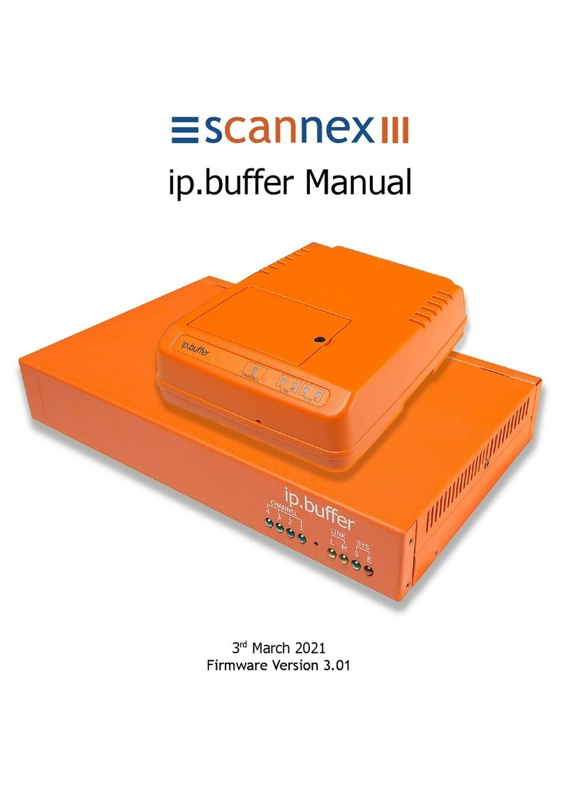 Scannex ip.buffer Manual de usuario