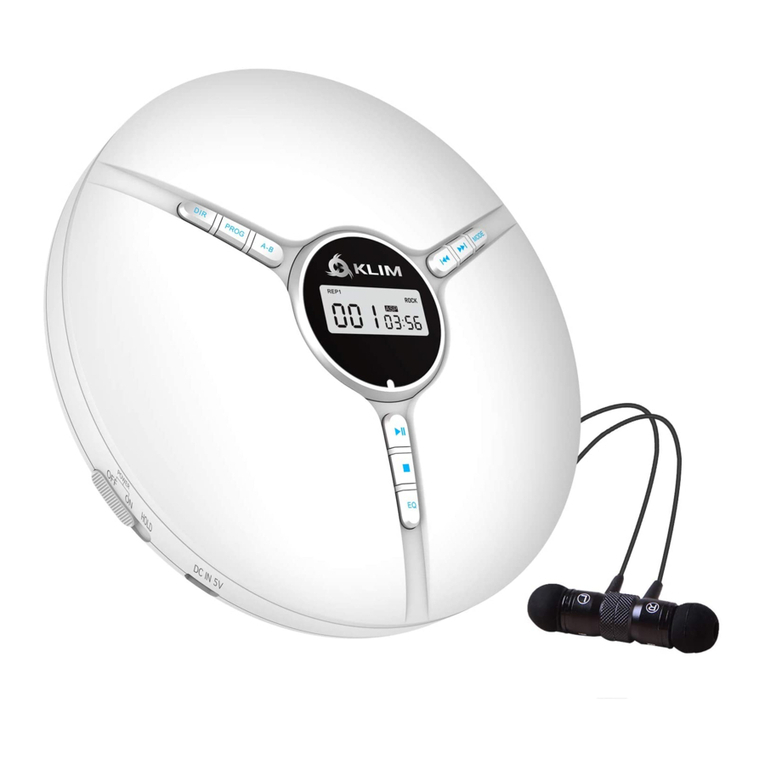 KLIM Discman Manual de usuario