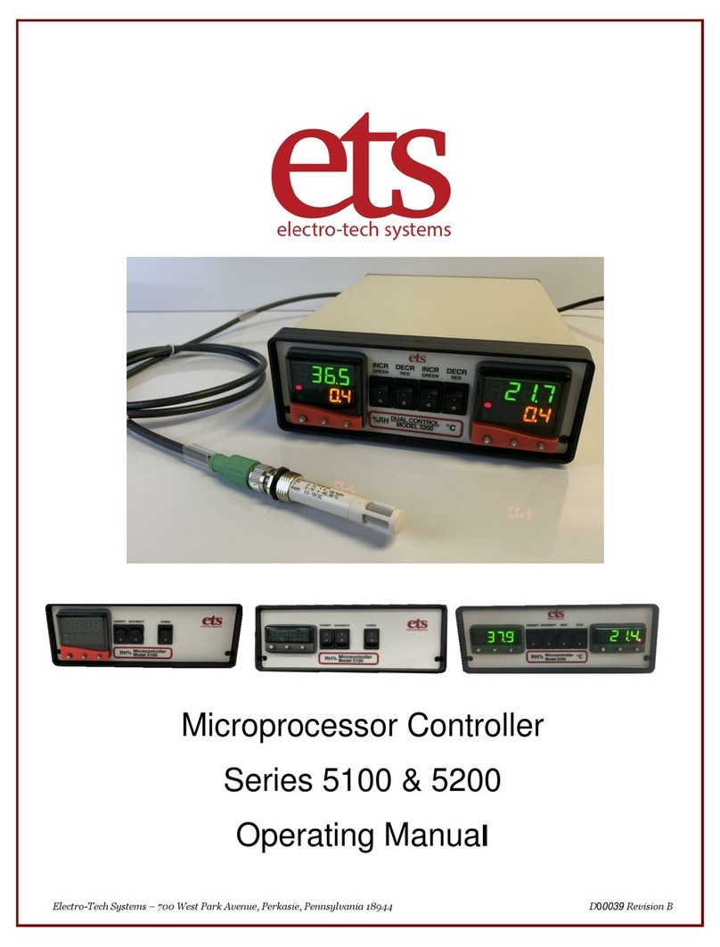 ETS 5100 Series Manual de usuario
