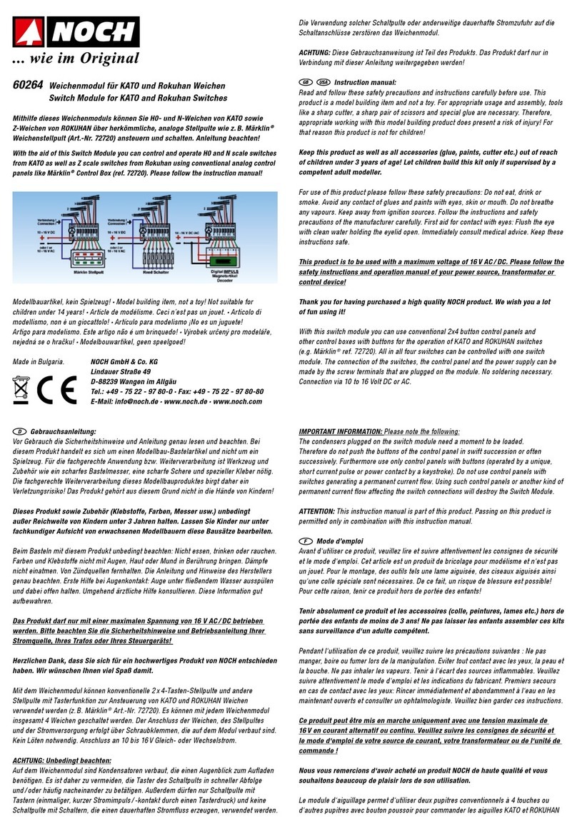 NOCH 60264 Manual de usuario