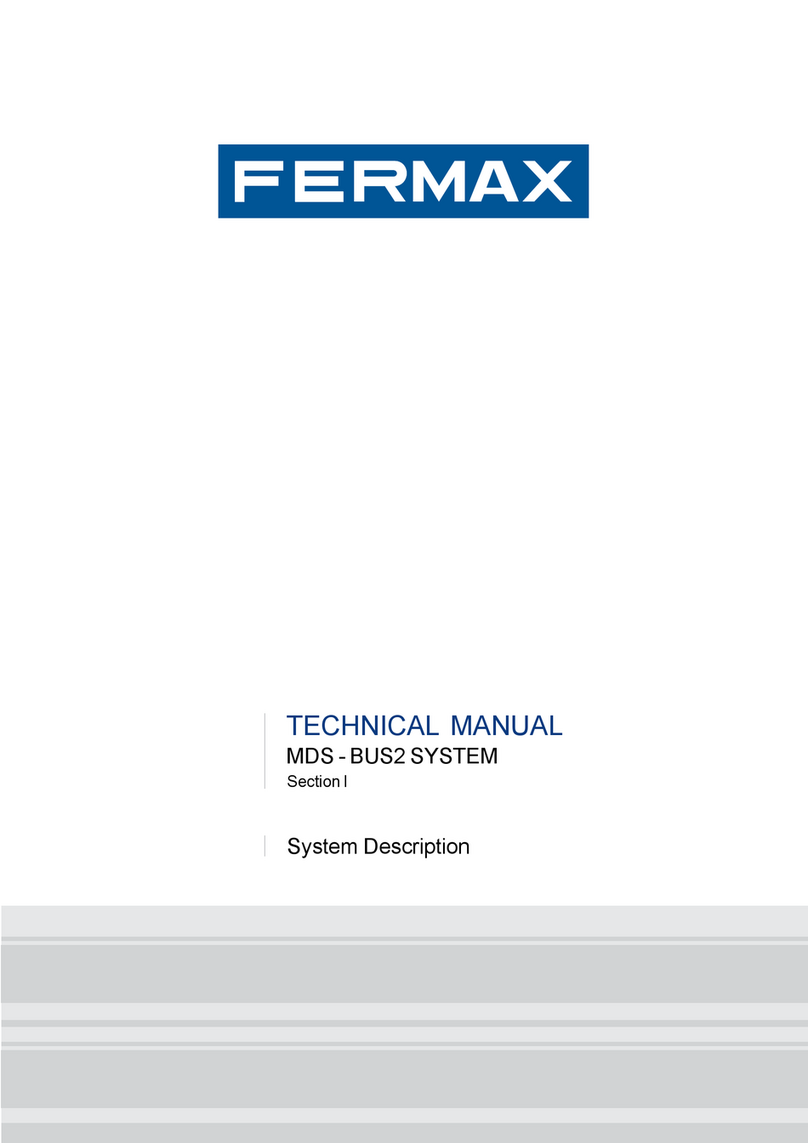 Fermax MDS-BUS2 Manual de usuario