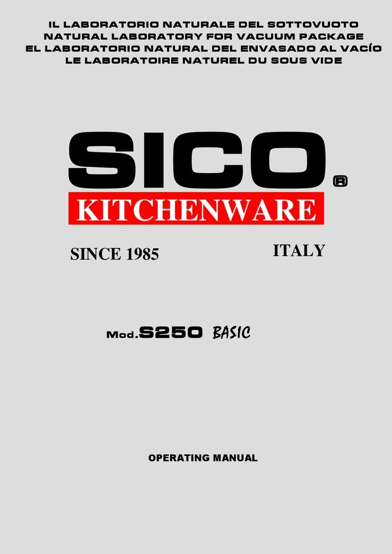SICO S250 BASIC Manual de usuario