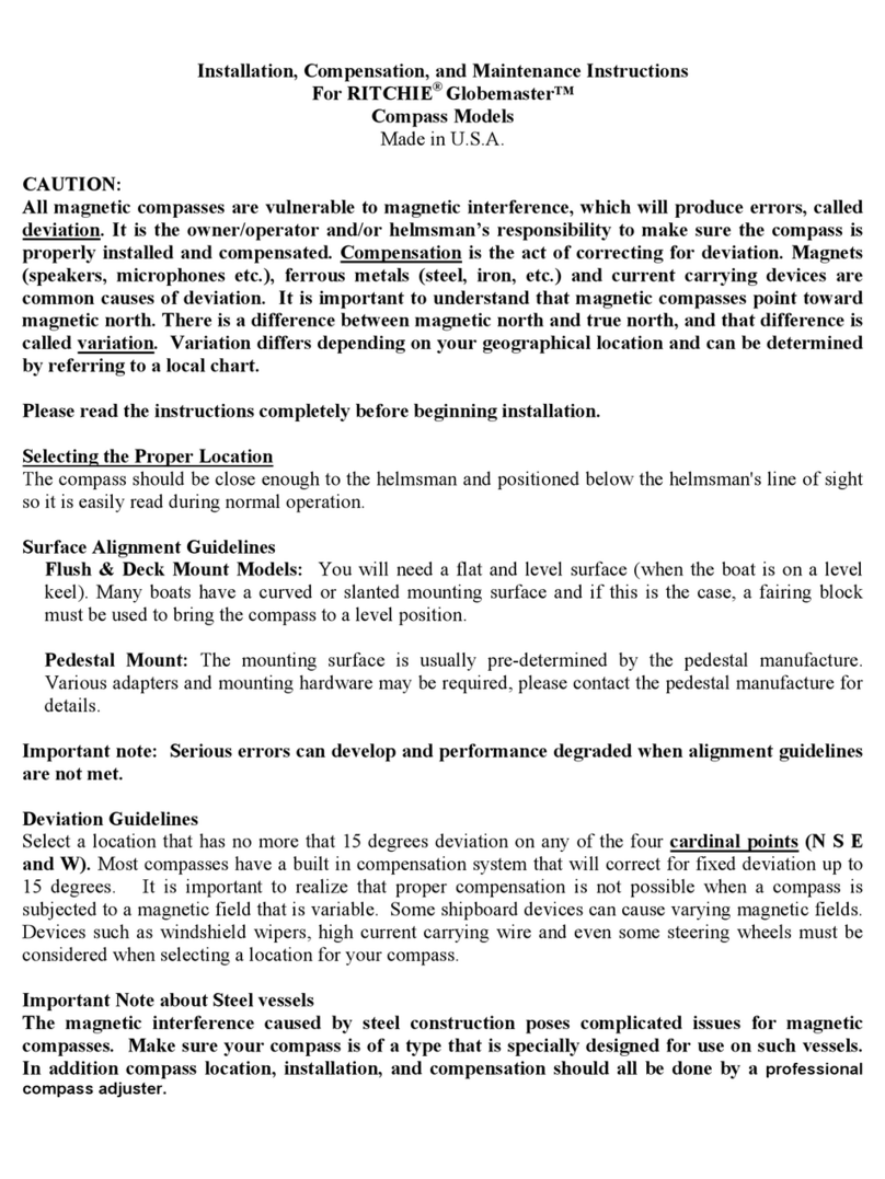 Ritchie Globemaster B-500 Manual