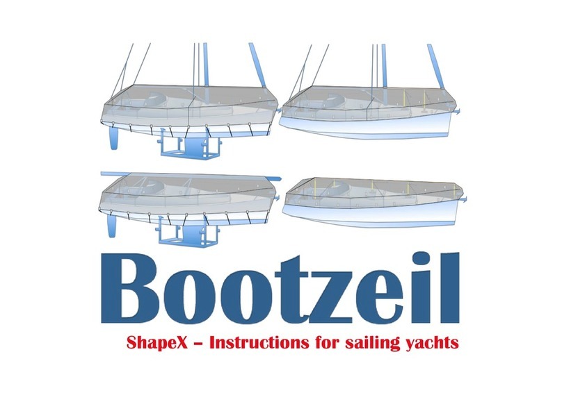 Bootzeil ShapeX Manual de usuario