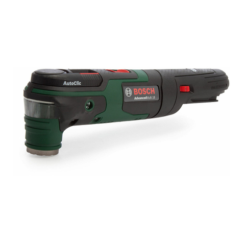 Bosch AdvancedMulti 18 Manual de usuario