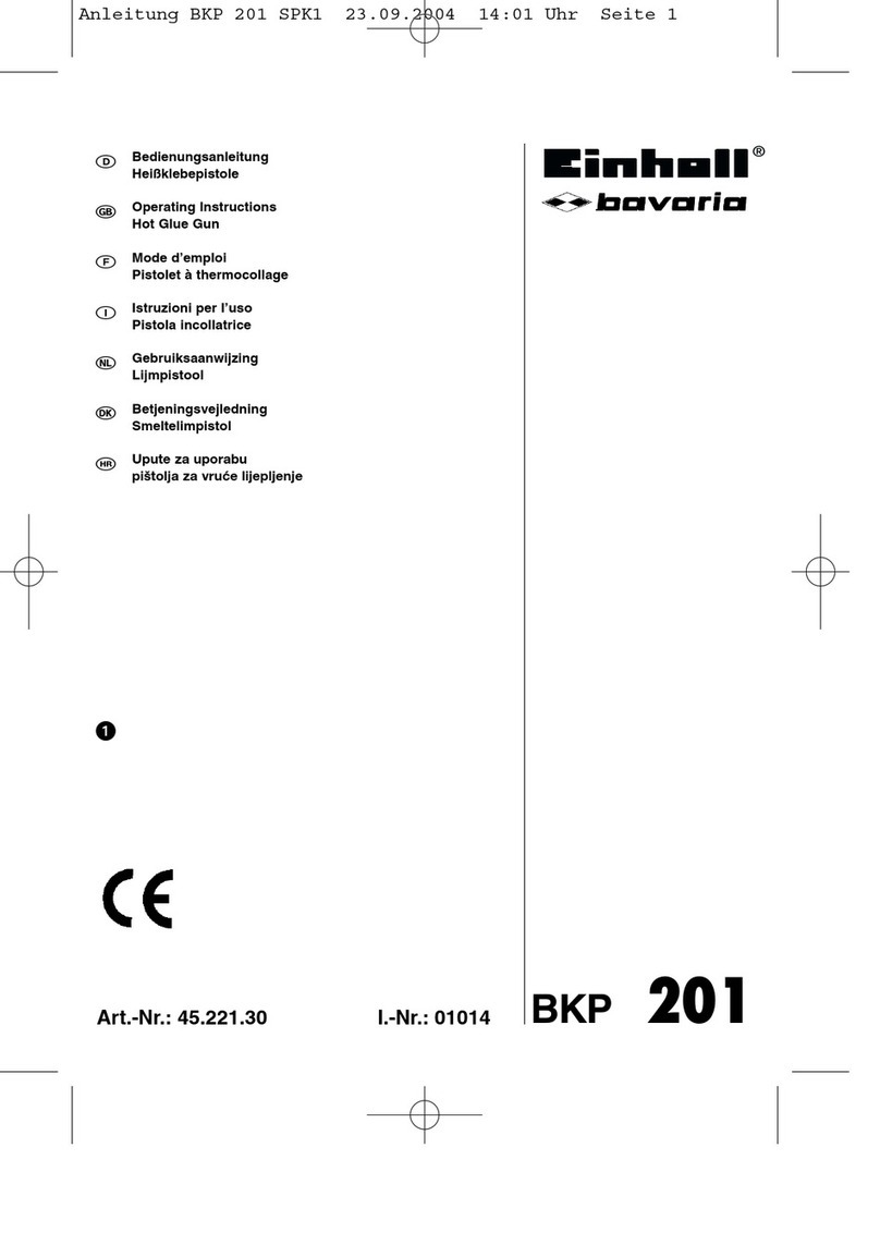 EINHELL Bavaria BKP 201 Manual de usuario