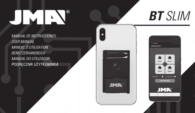 JMA BT SLIM Manual de usuario