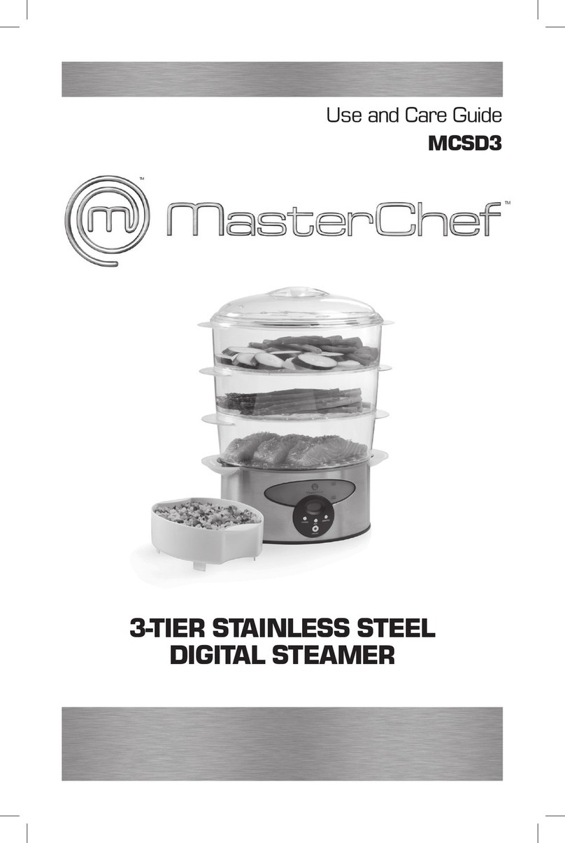 MasterChef MCSD3 Manual de usuario MasterChef MCSD3 Manual de usuario
