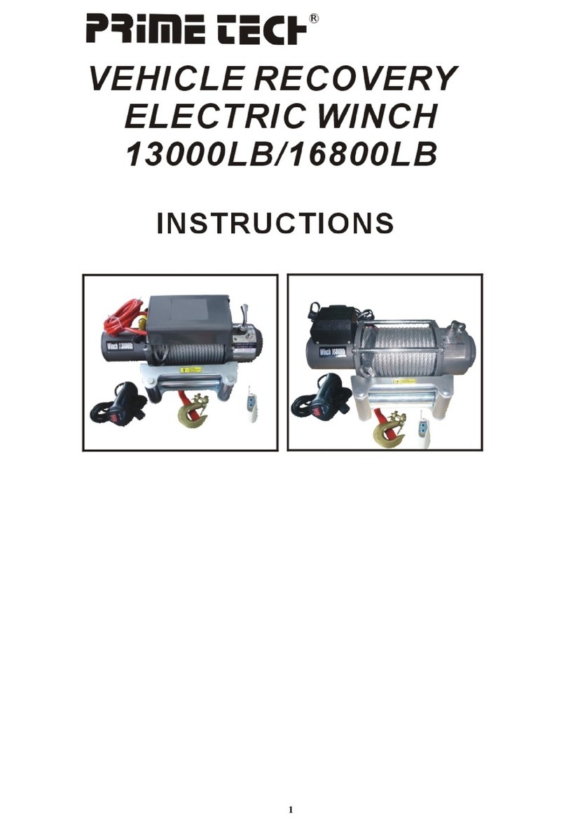 Primetech 13000LB Manual de usuario