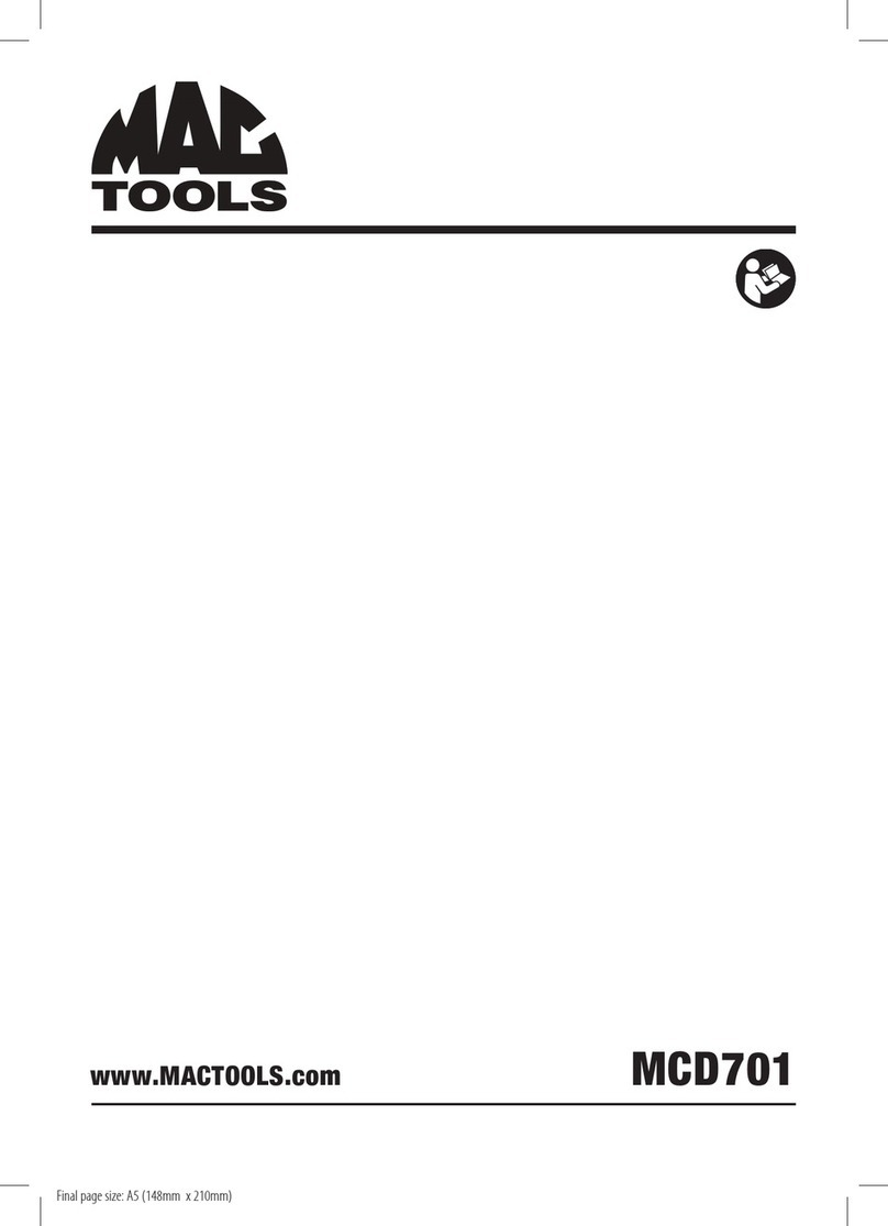 MAG TOOLS MCD701 Manual de usuario MAG TOOLS MCD701 Manual de usuario