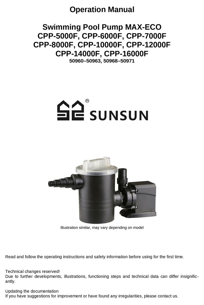 SunSun MAX-ECO CPP-5000F Manual de usuario