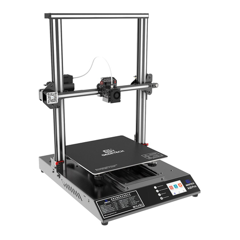 Geeetech A30 Pro Manual de usuario