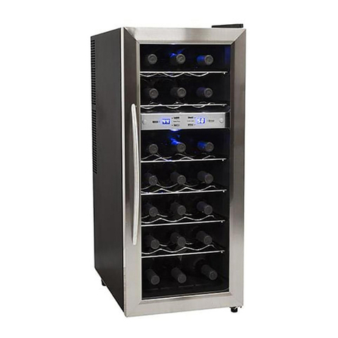 EdgeStar Wine Cooler TWR215ESS Manual de usuario